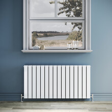 (1216x600x61mm) ELEGANT R6-W Series Panel Column Radiator, Mild Steel Central Heating, Multiple Sizes & Finishes Available