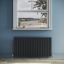 (1216x600x61mm) ELEGANT R6-A Series Panel Column Radiator, Mild Steel Central Heating, Multiple Sizes & Finishes Available