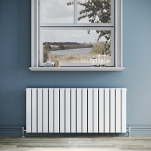 (1368x600x61mm) ELEGANT R6-W Series Panel Column Radiator, Mild Steel Central Heating, Multiple Sizes & Finishes Available