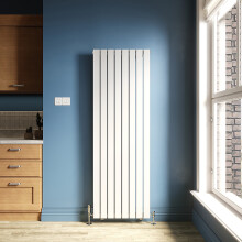 (608x1800x47mm) ELEGANT R56-W Series Panel Column Radiator, Mild Steel Central Heating, Multiple Sizes & Finishes Available