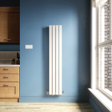 (304x1600x61mm) ELEGANT R56-W Series Panel Column Radiator, Mild Steel Central Heating, Multiple Sizes & Finishes Available