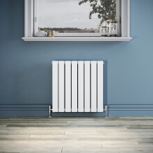 (608x600x61mm) ELEGANT R6-W Series Panel Column Radiator, Mild Steel Central Heating, Multiple Sizes & Finishes Available