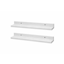 Set of 2 Shelf 48cm Wide Wall Mounted Floating Shelves G-0409
