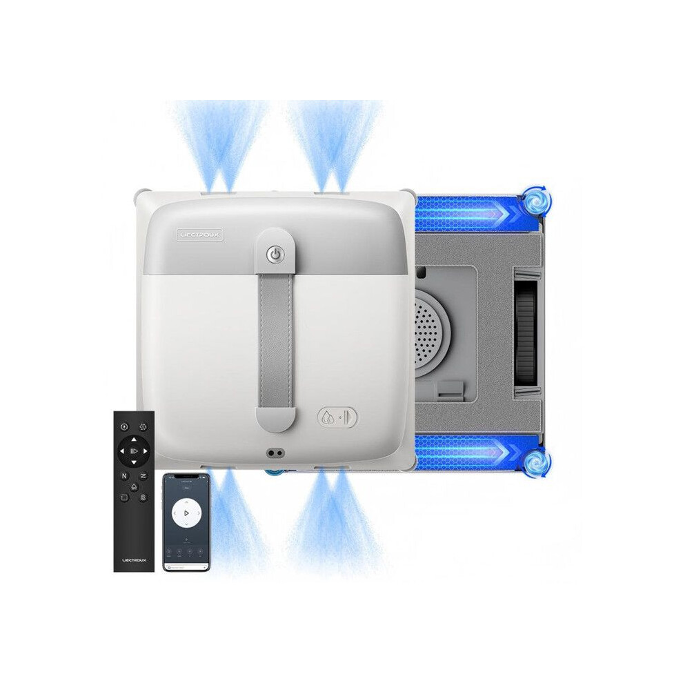 Fensterputz-Roboter LIECTROUX G9, intelligente Routenplanung, doppelte ...