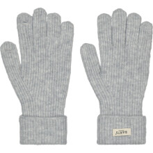 (S / M, Heather Grey) Barts Womens Darty Soft Rib-Knit Gloves