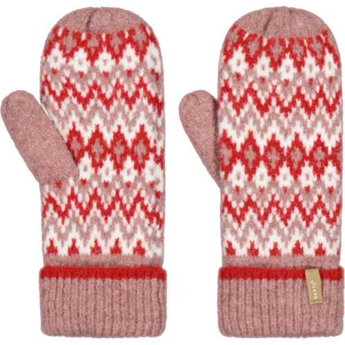 (One Size, Pink) Barts Womens Nakarah Soft Lined Mittens