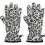 (S / M, Grey) Barts Fleeced Up Animal Print Gloves 1