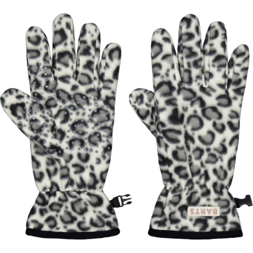 (S / M, Grey) Barts Fleeced Up Animal Print Gloves