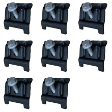8X 1J0803219 Bracket Battery Hold Down Clamp for Beetle CC 6R MK4 MK5 B6 Bora Q3