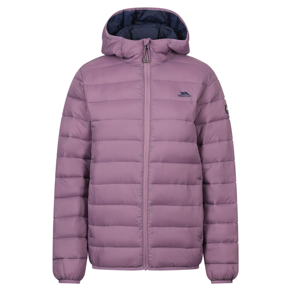 Trespass Women's Mauve Ayton Insulated Jacket In | Size: Xl - Image 2