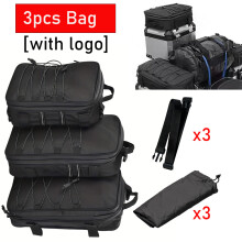 Sac de bagages moto extensible, Noir, Tissu CORDURA imperméable, Capacité 20L, Pour BMW R1300 GS