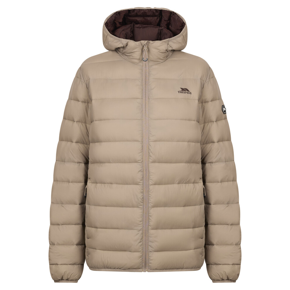 Trespass Women's Light Sand Ayton Insulated Jacket In | Size: 3XL - Image 2