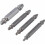 4PCS Screw Extractor Easy Out Drill Bits Set Broken Remover Damaged Bolt Tool 7
