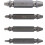 4PCS Screw Extractor Easy Out Drill Bits Set Broken Remover Damaged Bolt Tool 9