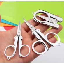 2 X Key-Ring Pocket Travel Sewing Folding Scissors Crafts Needlework UK Seller