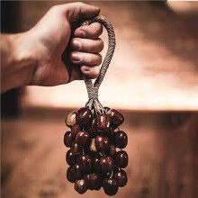 2X Instrumento de Percusión con Cáscaras de Semillas, 4 X 10 Piezas, Cáscaras de Nueces Naturales para Meditación, ASMR, Terapia de Sonido, Yoga