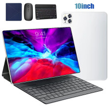 10" Android12 Tablets Pad Quad-Ccore 46GB RAM 64GB ROM Dual WiFi Dual Cameras UK