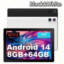2026 Newest Android 14 Tablet 64GB ROM (1TB TF) 10 inch WiFi 5000mAh Dual Camera
