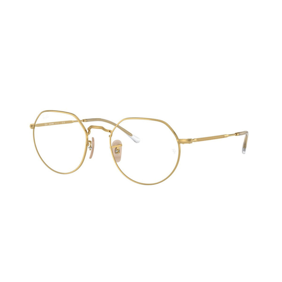 Ray - Ban Unisex Gold/Blue Rb3565 Jack 001/Gg Sunglasses Metal Geometric Photochromatic Photochromatic - Image 2