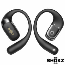 Shokz OpenFit 2 Open-Ear Wireless Bluetooth Headphones Black