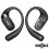 Shokz Shokz OpenFit 2 Open-Ear Wireless Bluetooth Headphones Black 1