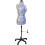 Medium Adjustable Dressmakers Dummy in Hydrangea Pattern Fabric 1
