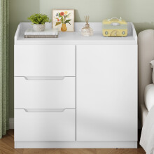 Sideboard, Storage Cupboard Cabinet Unit with Doors and Drawers