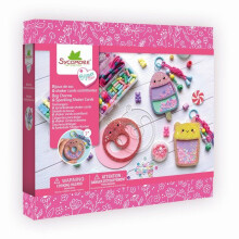 Kreatives Schmuckset - SYCOMORE - TOOPIZ-SYCRE2105 - Glitzernde Perlen - Fächerbox - Schlüsselanhänger & Charms