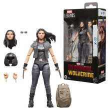X-23 collectible figurine at 15 cm scale inspired by the movie Deadpool & Wolverine, Marvel Legends Series, for ages 14 and up.