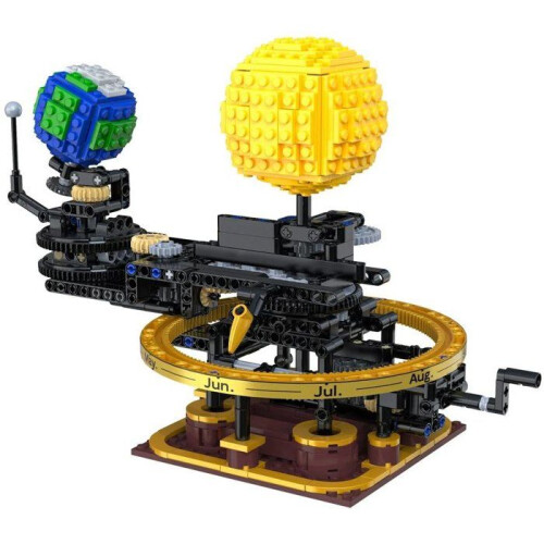 Scientific Model - CADA Master - Mini Solar System - 651 pieces - Functional Mechanism