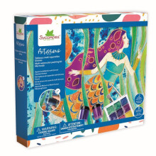 Kreativset - SYCOMORE - Artissimo Sirenen - XL - Perlmuttfarbene Metallic-Aquarelle - Metallische Untergründe