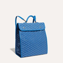 Sac à dos à rabat en jacquard résistant, bretelles réglables, pour extérieur