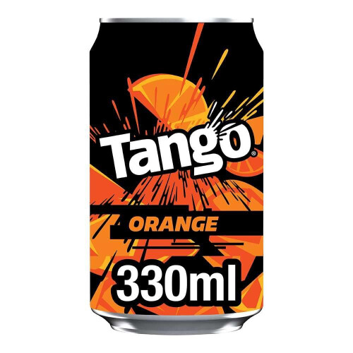 TANGO Orange 330ml Can (Pack of 2
