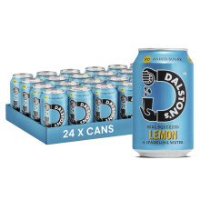 Dalston's Sparkling Lemon Soda (24 x 330ml) - Real Squeezed Lemon &