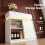 Sideboard with Power Outlet, 2 Sliding Doors & 2 Drawers, White 3
