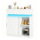 Sideboard with Power Outlet, 2 Sliding Doors & 2 Drawers, White 8