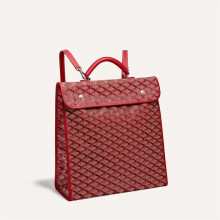 Sac à dos à rabat en jacquard, résistant à l'usure, bretelles réglables, pour extérieur