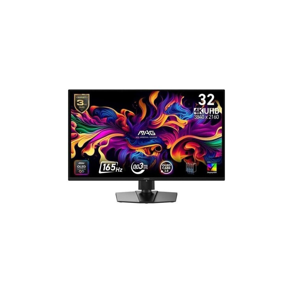 MSI MAG 322UP QD-OLED E16 - OLED Gaming - OLED Care 2.0 165Hz, 0,03ms GtG - Bild 10