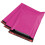 60 Mixed Mailing Plastic Bags, Self-Seal, Tamper Proof, Mixed Sizes, Hot Pink 7
