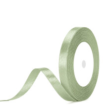 G2PLUS Sage Green Satin Ribbons 10mm : 22m Gift Wrapping Ribbon