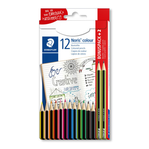Staedtler Noris colour 185 C14AC Colouring Pencil - Assorted Colours