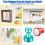 Colorful Strong Fridge Magnets, 8 Pack Magnetic Push Pins for Refrigerator 5