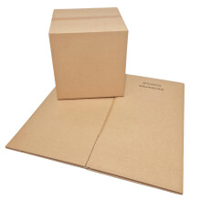 W.E. Roberts Strong Double Wall Cardboard Boxes (Pack of 15) - Boxes for posting, Boxes for moving house, Packing boxes, Postal Shipping Boxes (406mm
