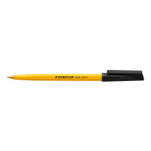 STAEDTLER Stick 430 F-9 Ballpoint Pen Fine Tip - Black (Box of 10)
