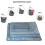 125 Mixed Grey Plastic Mailing Mail Post Postage Bags Assorted Sizes Packaging Poly Postal mailers MSDS-SOLUTIONZ 3