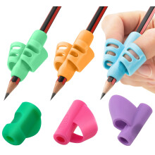 Stylo Pencil Grips for Children Handwriting, Toddlers 2-5, Assorted 6 Pack