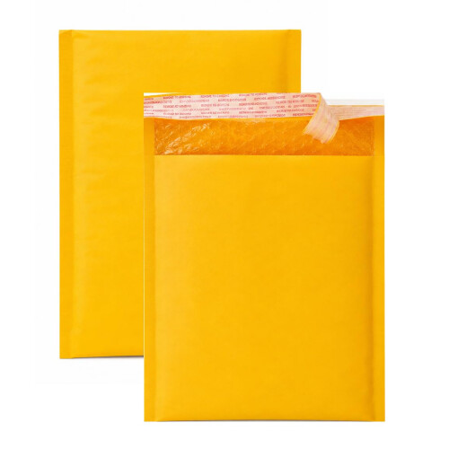 A3 A4 A5 Padded Envelopes Bubble Mailers Postal Bags Protective Wrap Cushioned Mailing Envelopes for Documents & Parcels(10xA5) 1