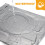 WISYOK 17"24" Parcel Bags, 12 Pack, 65 Microns Heavy-Duty, Grey 5