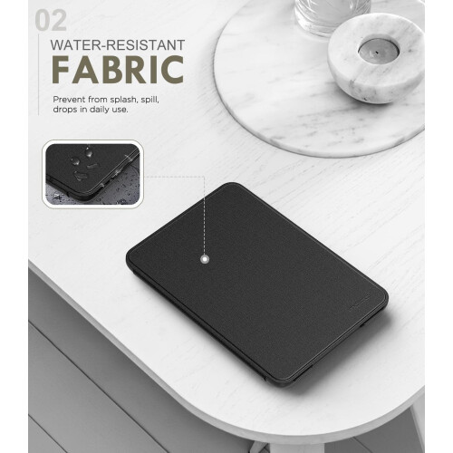 MoKo Case for 6" Amazon Kindle Basic 11th Gen 2024/2022, Denim Black 2