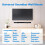 DAGCUXIN Soundbar Wall Mount Bracket,Depth Adjustable 3.7”-6.3”,2 Packs 2